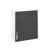 Mueble cocina para colgar con 1 puerta en gris parís, 70 cm(lato)60 cm(ancho)33 cm(largo)