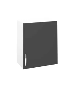 Mueble cocina para colgar con 1 puerta en gris parís, 70 cm(lato)60 cm(ancho)33 cm(largo)