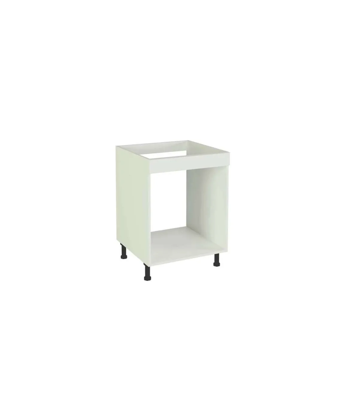 Mueble cocina para horno en blanco. 83 cm(alto)60 cm(ancho)58 cm(largo)