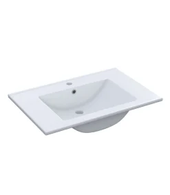 Mueble de baño Xativa con lavabo cerámico y espejo, acabado roble 80 cm(alto)50 cm(ancho)40 cm(largo)