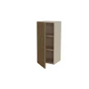 Mueble de cocina alto con una puerta en gris cream y nogal noceto. 90 cm(alto)40 cm(ancho)35 cm(largo)