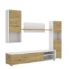 Mueble de salon Kala Blanco Nordic180 cm(alto)220 cm(ancho)41 cm(largo)