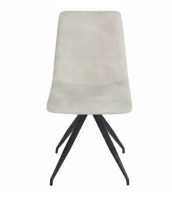 Pack de 4 sillas Alicante tapizadas en marfil, 91 cm (alto) 46 cm (ancho) 51 cm (fondo)