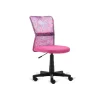 Pack de 2 sillas de oficina Rosaura con malla, altura regulable acabado rosa. 51cm(ancho ) 124/134cm(altura) 70cm(fondo)