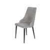 Pack de 4 sillas Imperial acabado gris claro, 94 cm (alto) 48 cm (ancho) 57 cm (fondo)