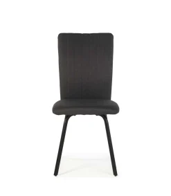 Pack de 4 sillas modelo Betty acabado gris oscuro, 95.5cm(alto) 57cm(ancho) 45.5cm(largo)