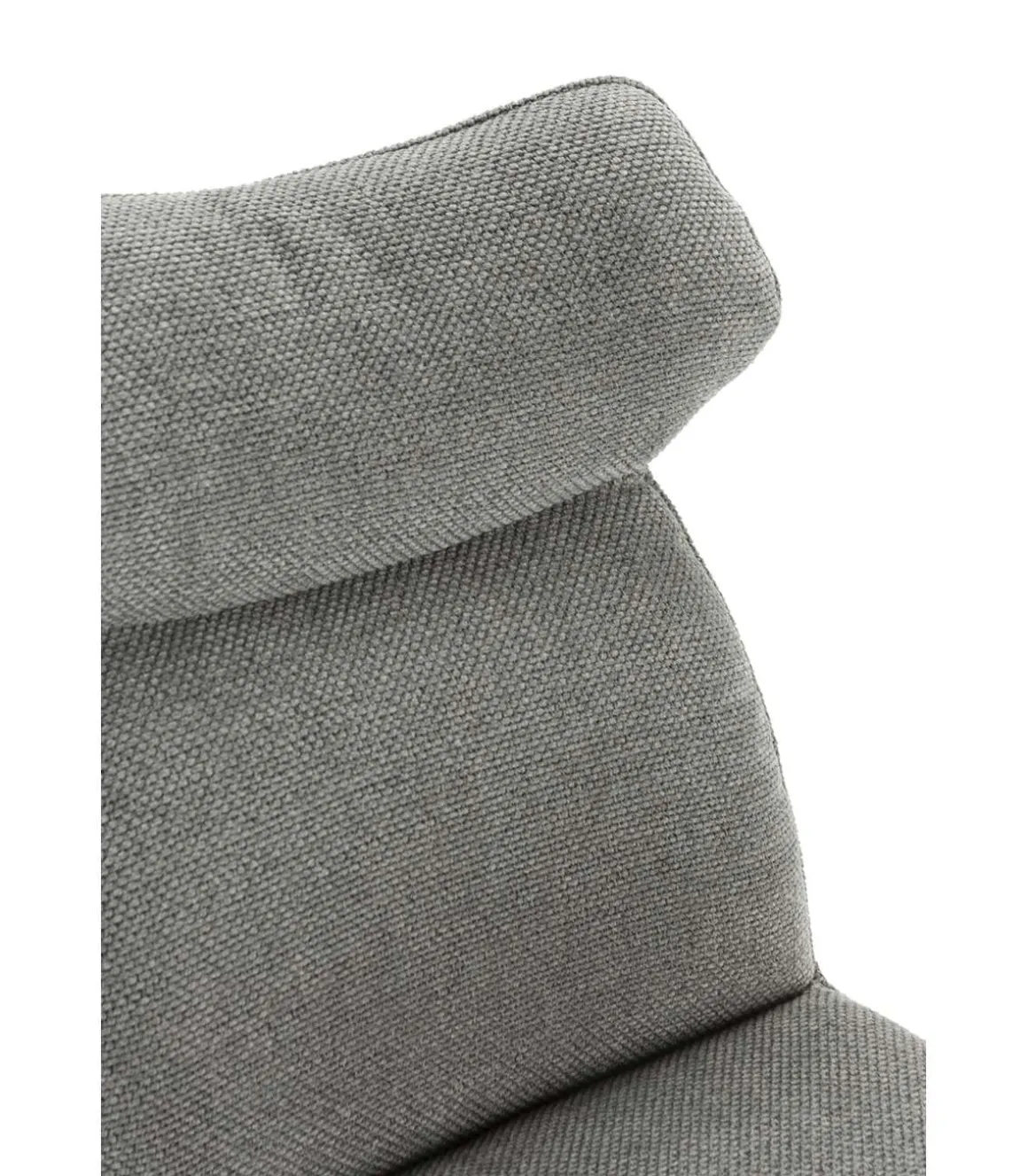 Pack de 2 sillas modelo Dimitri tapizado textil gris, 91cm(alto) 47cm(ancho) 64cm(largo)