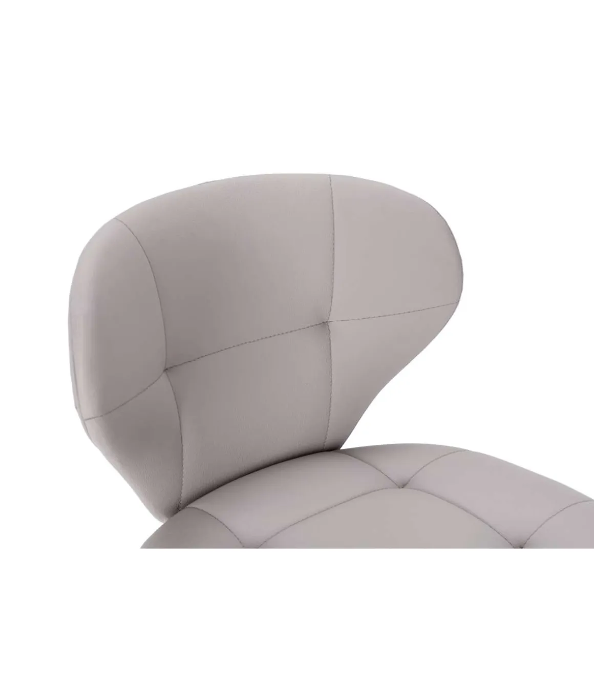 Pack de 2 sillas modelo Fauna tapizado polipiel beige, 83cm(alto) 50cm(ancho) 57cm(largo)