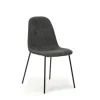 Pack de 4 sillas modelo Roma acabado gris 85 cm (alto) 54 cm (ancho) 45 cm (largo)