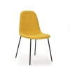 Pack de 4 sillas modelo Roma acabado amarillo 85 cm (alto) 54 cm (ancho) 45 cm (largo)