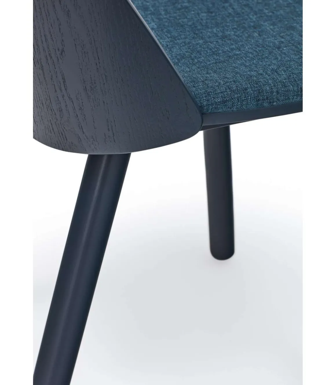 Pack de 2 sillas modelo Uma acabado azul marino, 45/81cm (alto) 46cm (ancho) 51cm (largo)
