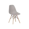 Pack de 4 sillas para cocina o comedor Paris acabado gris, 82 cm(alto)46 cm(ancho)51 cm(largo)