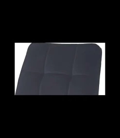 Pack de 4 sillas San Sebastián tapizada en tejido velvet negro. 96 cm (alto) 42 cm (ancho) 55 cm (fondo)