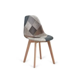 Pack de 2 sillas Super Dereck Patch, 82 cm (alto) 47 cm (ancho) 52 cm (fondo)