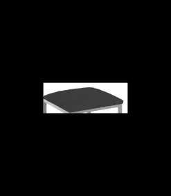 Pack de 4 sillas tapizado en polipiel negro, 86cm(alto) 40cm(ancho) 47cm(largo)