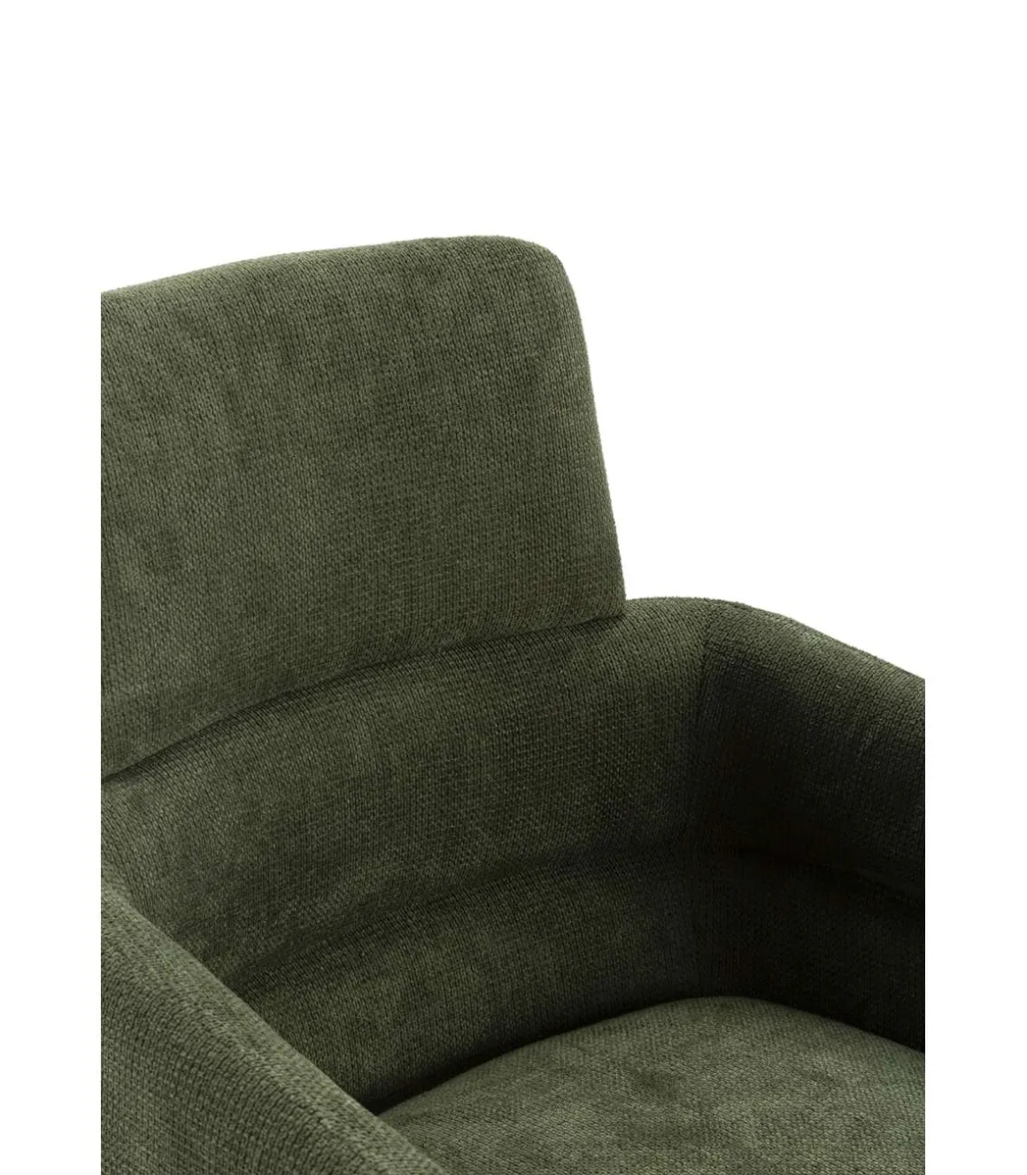 Pack de 2 sillones giratorios modelo Maggie tapizado textil verde, 93cm(alto) 58cm(ancho) 63cm(largo)
