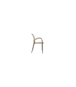 Pack de 4 sillones Masía para salón, cocina o terraza en topo, 85cm(alto) 48cm(ancho) 56cm(fondo).