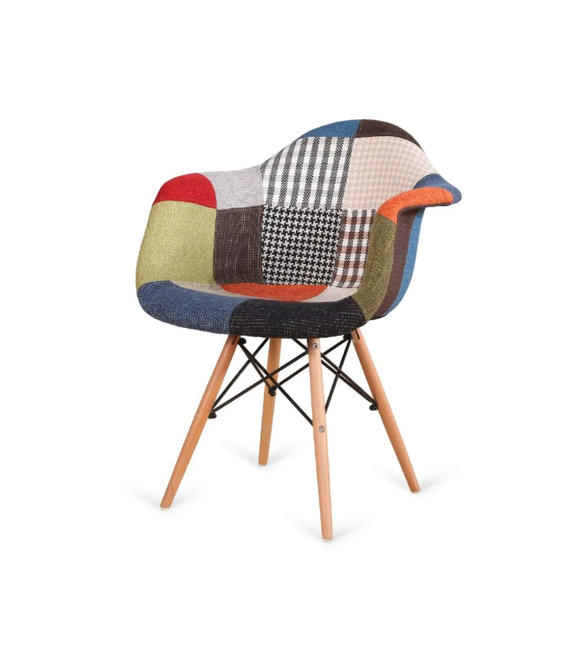Pack de 2 Sillones modernos y de diseño modelo Oskar Patch. 66 cm(ancho) 79 cm(altura) 61 cm(fondo)