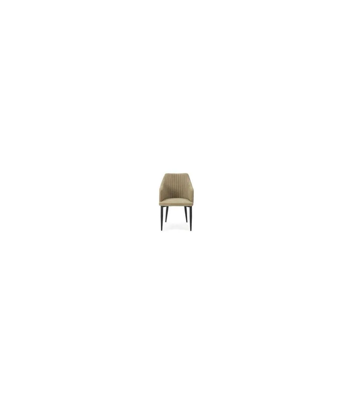 Pack de 2 sillones para comedor Marc tapizado textil verde, 88cm(alto) 55cm(ancho) 57cm(fondo)