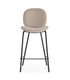 Pack de 2 taburetes modelo Coro acabado beige, 94cm(alto) 43cm(ancho) 54cm (largo)