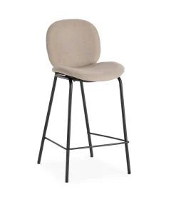 Pack de 2 taburetes modelo Coro acabado beige, 94cm(alto) 43cm(ancho) 54cm (largo)