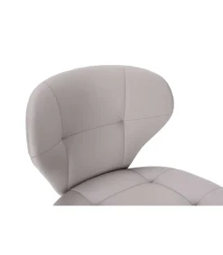 Pack de 2 taburetes modelo Fauna tapizado en polipiel beige, 94cm(alto) 45cm(ancho) 52cm (largo)