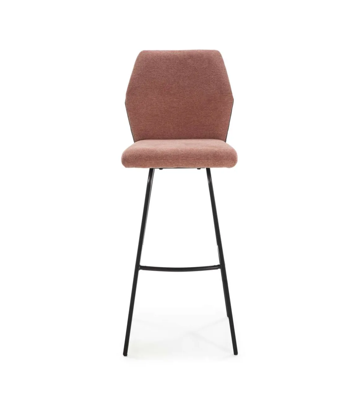 Pack de 2 taburetes modelo Paul acabado coral, 107/75cm(alto) 53cm(ancho) 42cm(largo)