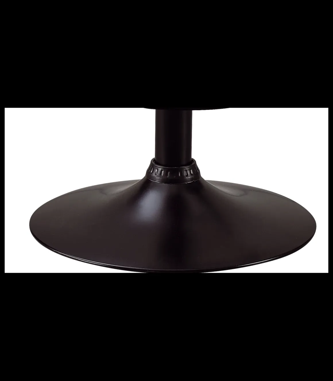 Pack de 2 taburetes regulables modelo Picaso acabado negro, pie en negro, 38 cm(ancho ) 84-104 cm(altura) 38 cm(fondo)