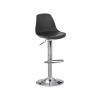 Pack de 2 taburetes regulables modelo Picaso color negro. 38 cm(ancho ) 84-104 cm(altura) 38 cm(fondo)