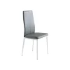 Pack 4 sillas Marta en acabado gris, 42 x 47 x 98 (largo x ancho x alto)