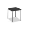 Pack 4 taburetes bajos de cocina o comedor acabado negro, 40 cm(alto)33 cm(ancho)33 cm(largo)