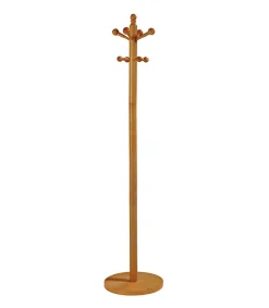 Perchero mod. 410 acabado lacado cerezo, 170 cm(alto)35 cm(ancho)35 cm(largo)