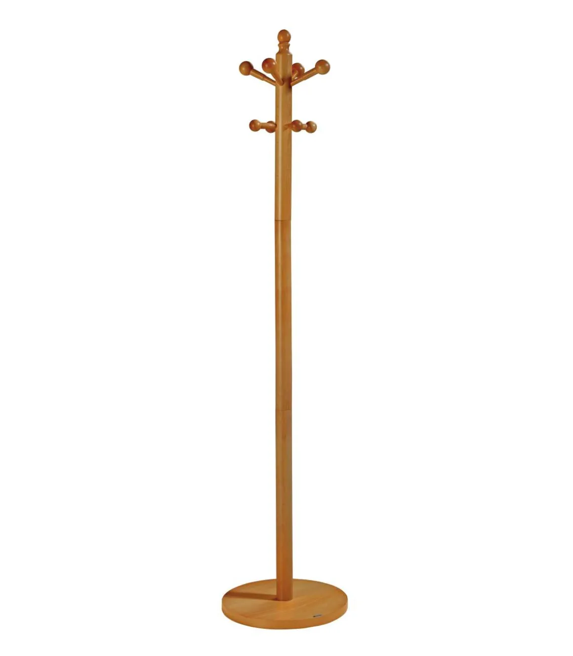Perchero mod. 410 acabado lacado cerezo, 170 cm(alto)35 cm(ancho)35 cm(largo)