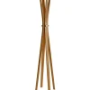 Perchero mod. 455 acabado lacado cerezo, 182cm(alto) 42cm(ancho) 42cm(largo)