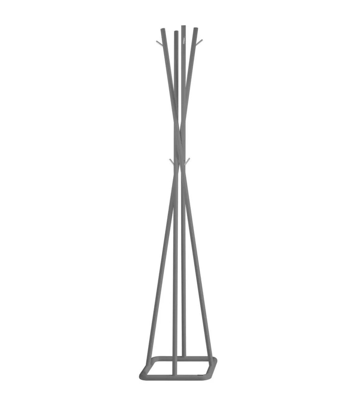 Perchero mod. 469 acabado lacado gris, 180cm(alto) 38cm(ancho) 38cm(largo)