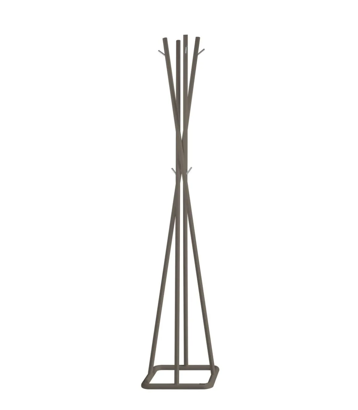 Perchero mod. 469 acabado lacado moka, 180cm(alto) 38cm(ancho) 38cm(largo)