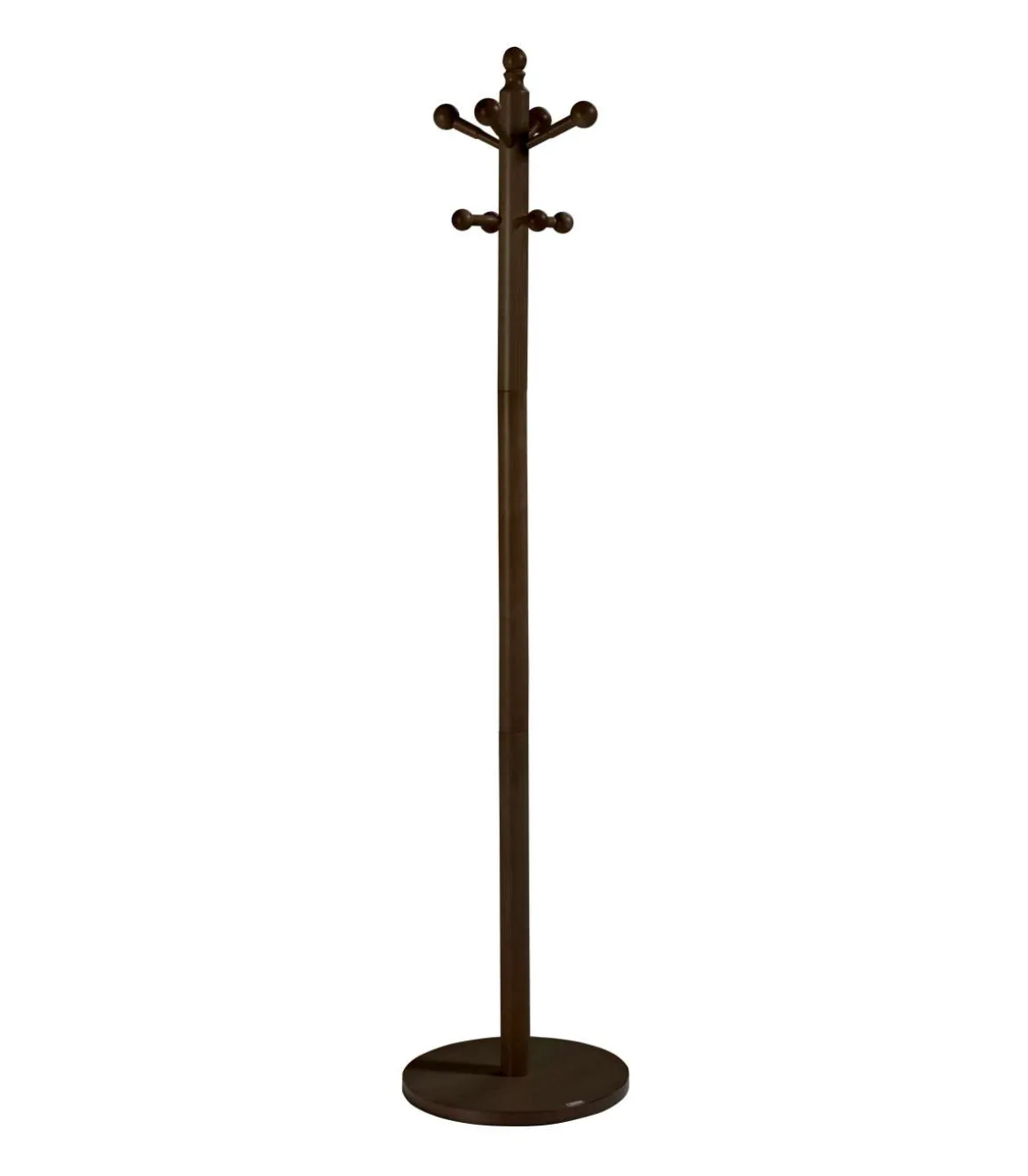 Perchero mod. 410 acabado lacado wengué, 170 cm(alto)35 cm(ancho)35 cm(largo)