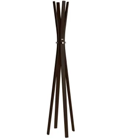 Perchero mod. 455 acabado lacado wengué, 182cm(alto) 42cm(ancho) 42cm(largo)