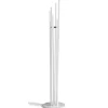 Perchero moderno mod. 471 acabado lacado en blanco, 182 cm(alto)34 cm(ancho)34 cm(largo)