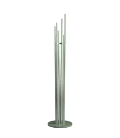 Perchero moderno mod. 471 acabado lacado en verde, 182 cm(alto)34 cm(ancho)34 cm(largo)