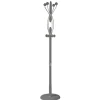Perchero mod. 424 herrajes en cromo satinado lacado gris, 184 cm(alto)37 cm(ancho)37 cm(largo)