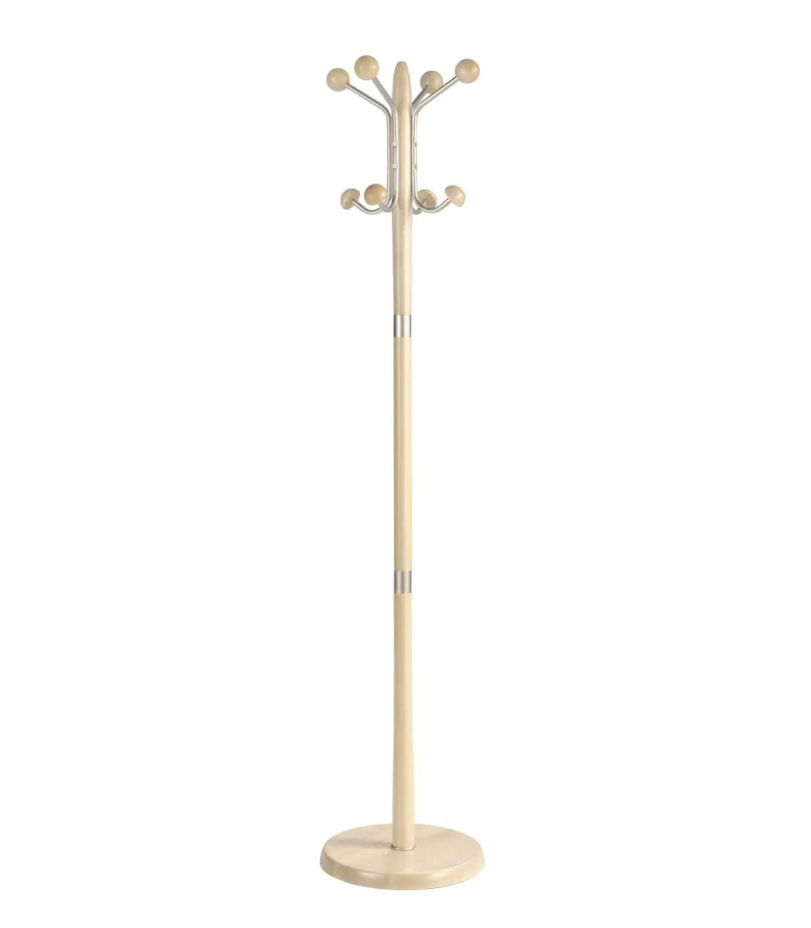 Perchero mod. 420 herrajes en cromo satinado lacado cambrian, 180 cm(alto)37 cm(ancho)37 cm(largo)