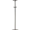Perchero mod. 402 lacado en color moka, 180 cm(alto)37 cm(ancho)37 cm(largo)