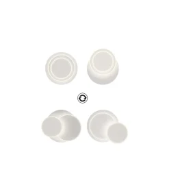 Plafón led modelo Bossa acabado blanco, 2cm(alto) 22cm(ancho) 22cm(fondo) .