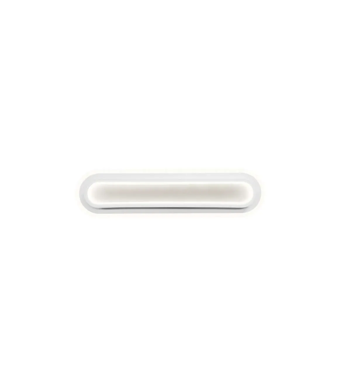 Plafón led modelo Link acabado blanco, 6cm(alto) 58cm(ancho) 15cm(fondo) .