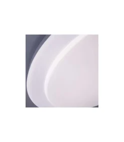 Plafón led modelo Nuno-38 acabado blanco, 5cm(alto) 38cm(ancho) 38cm(fondo) .