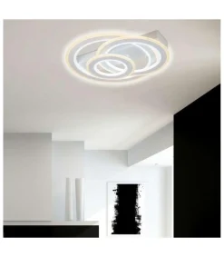 Plafón led modelo Zero acabado blanco 9 cm(alto)57 cm(ancho)50 cm(largo)