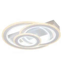 Plafón led modelo Zero acabado blanco 9 cm(alto)57 cm(ancho)50 cm(largo)