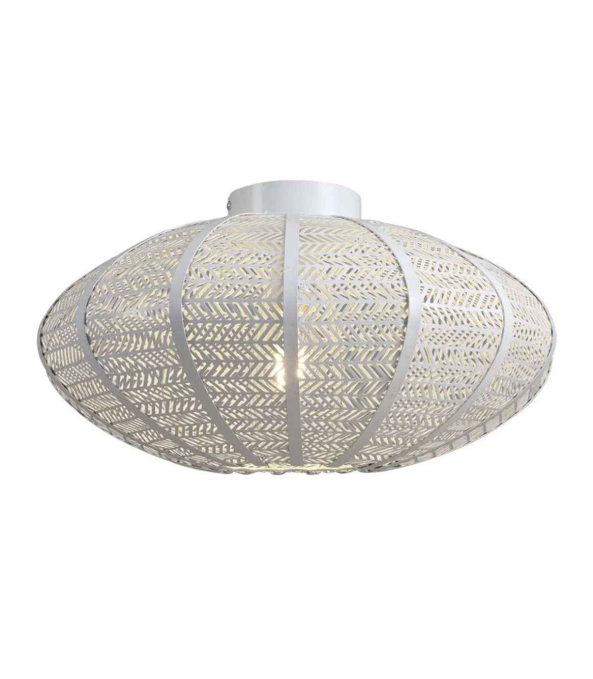 Plafón modelo Simón acabado blanco 23 cm(alto)43 cm(ancho)43 cm(largo)