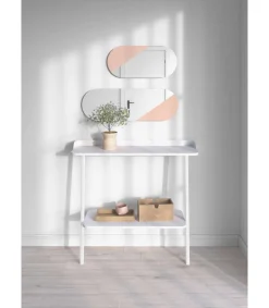 Recibidor modelo 787 acabado blanco, 87.5 cm (alto) x 111 cm (ancho) x 31 cm (prof.)
